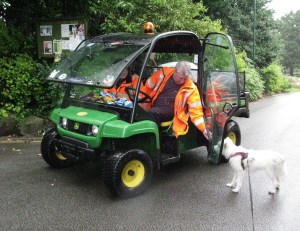 Her daring rewarded.